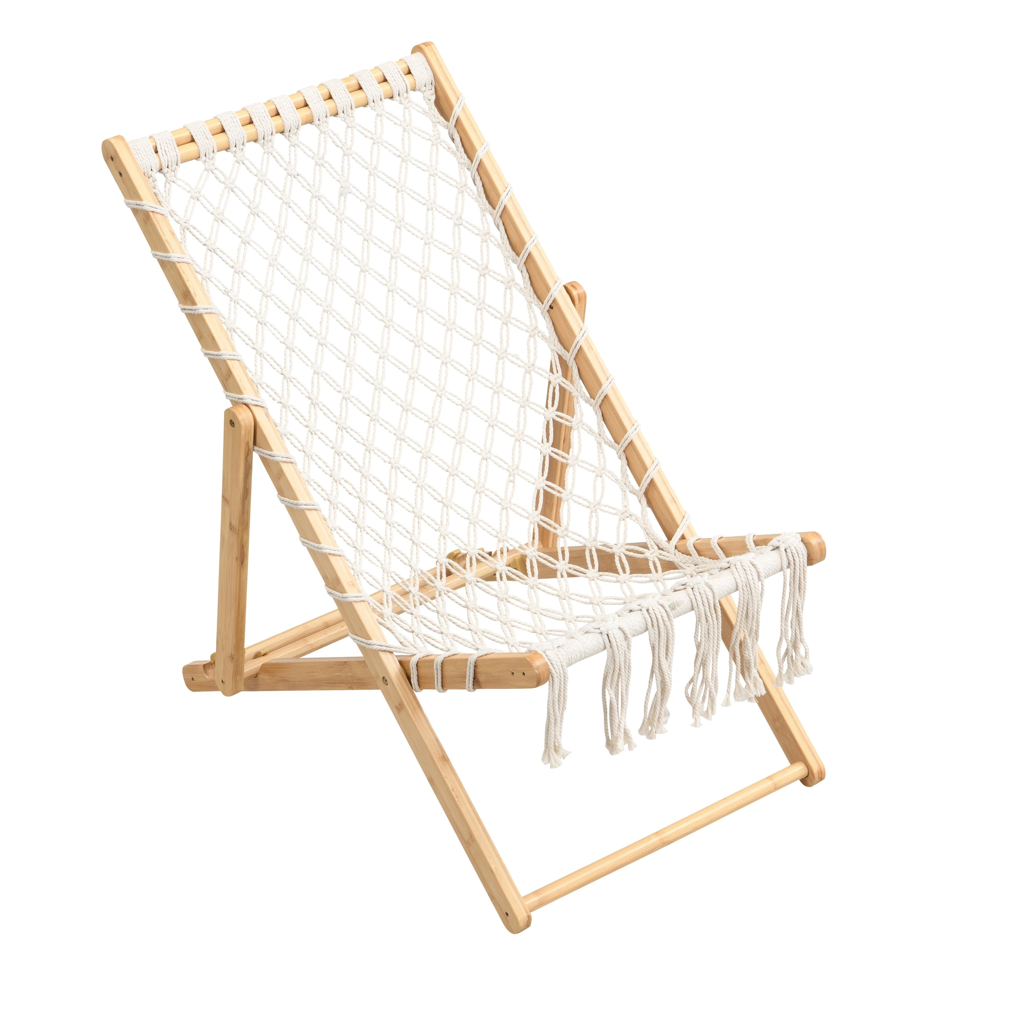 Set of 2 Handwoven Rope Chairs, Wicker Weaving Accent Chairs for Patio, Living Room, Garden, Balcony-Seating, Does Not Support Self Pickup view 4