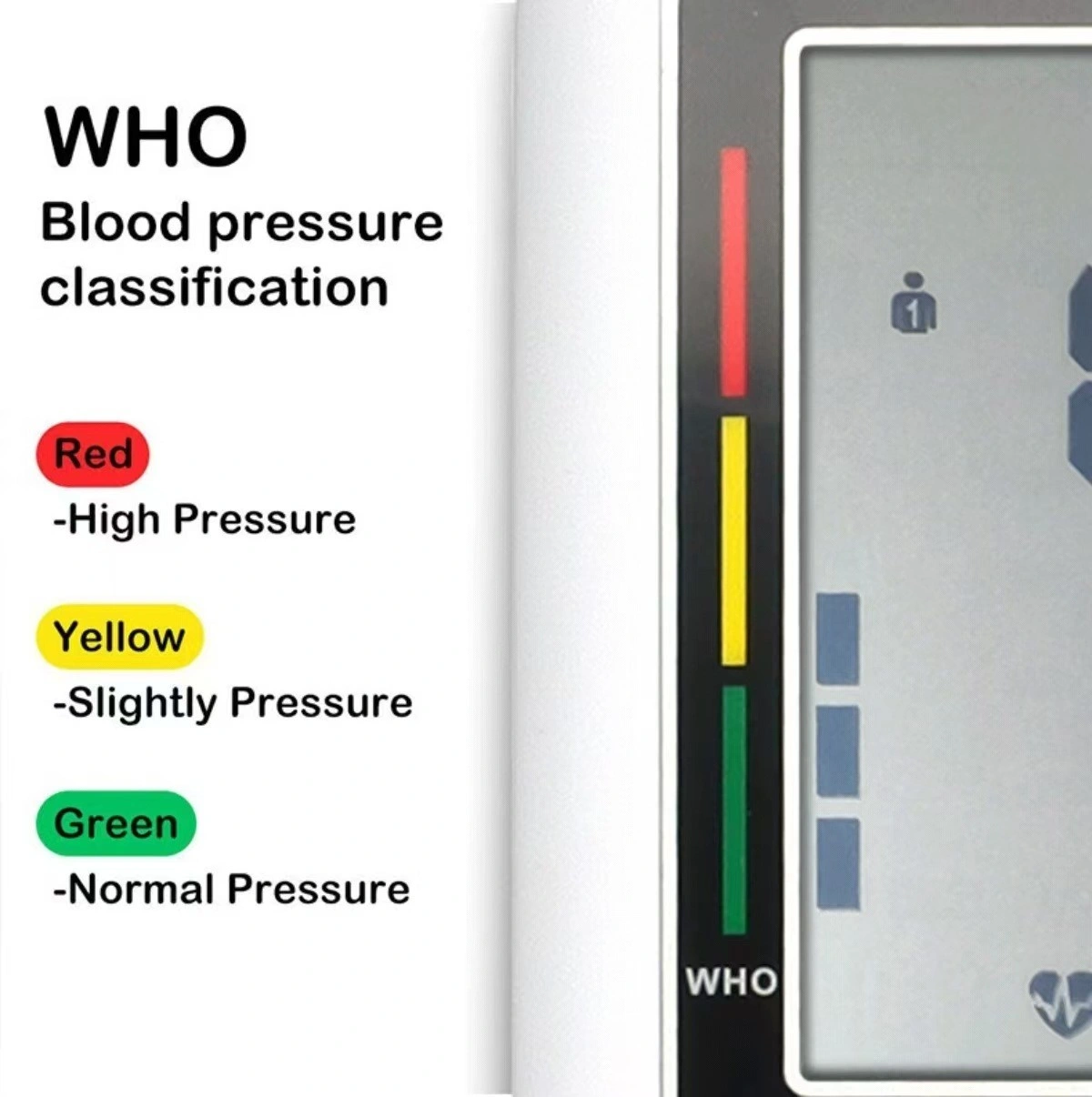 Digital Blood Pressure Monitor, Automatic Arm BP Machine with Voice Talking, Pulse Meter, Healthcare Device view 5