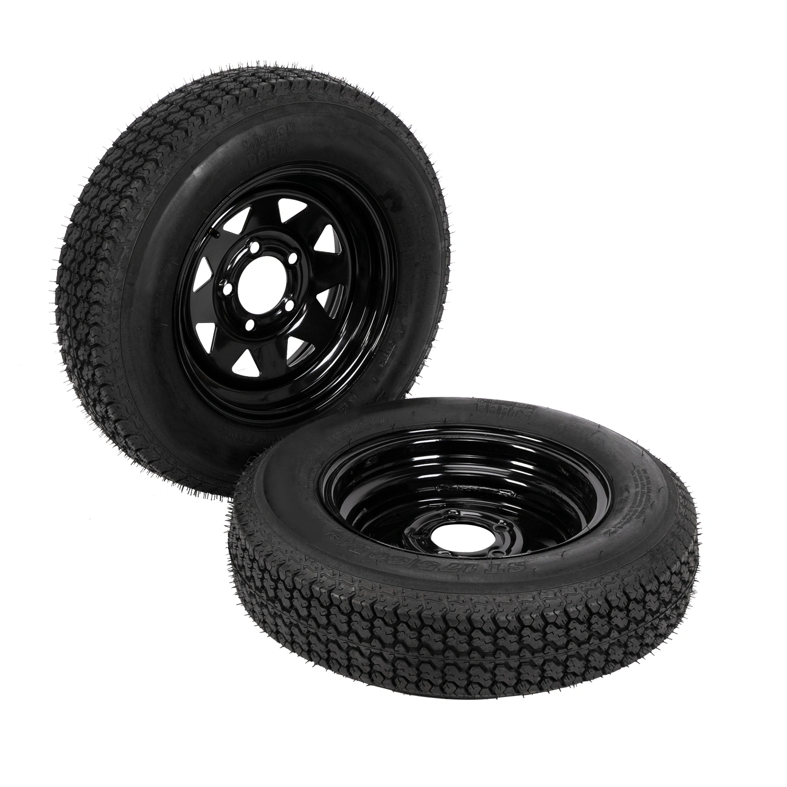 175/80D13 Trailer Tires Load Range C 6 Ply Rated Bias Trail Pattern Rubber - 2 Pcs view 12