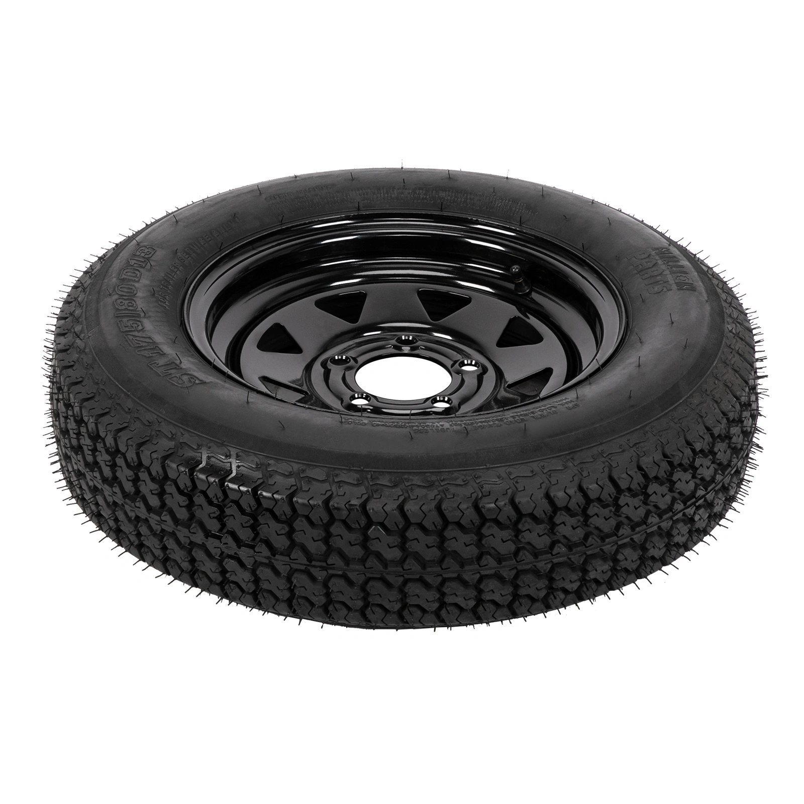 175/80D13 Trailer Tires Load Range C 6 Ply Rated Bias Trail Pattern Rubber - 2 Pcs view 13
