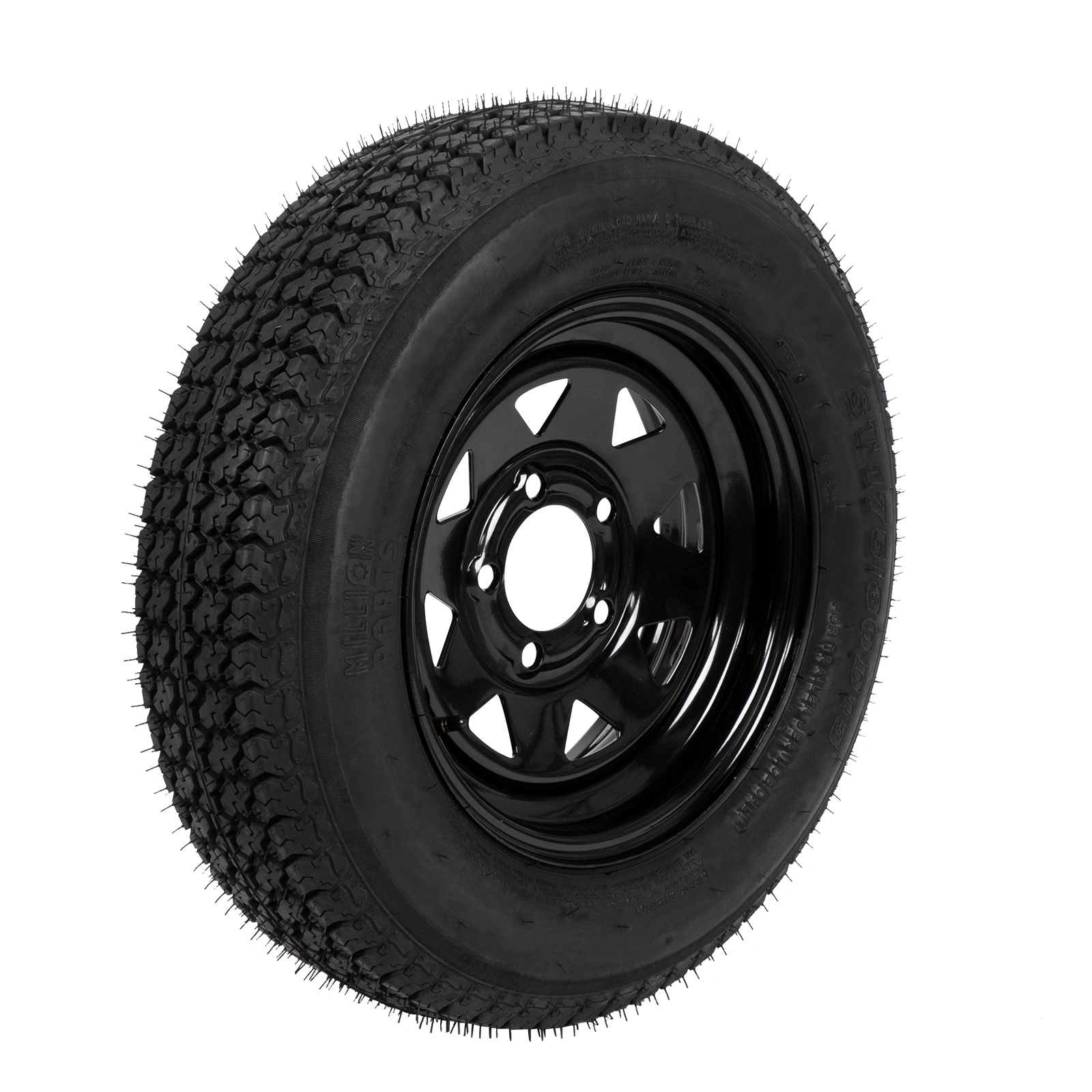 175/80D13 Trailer Tires Load Range C 6 Ply Rated Bias Trail Pattern Rubber - 2 Pcs view 17