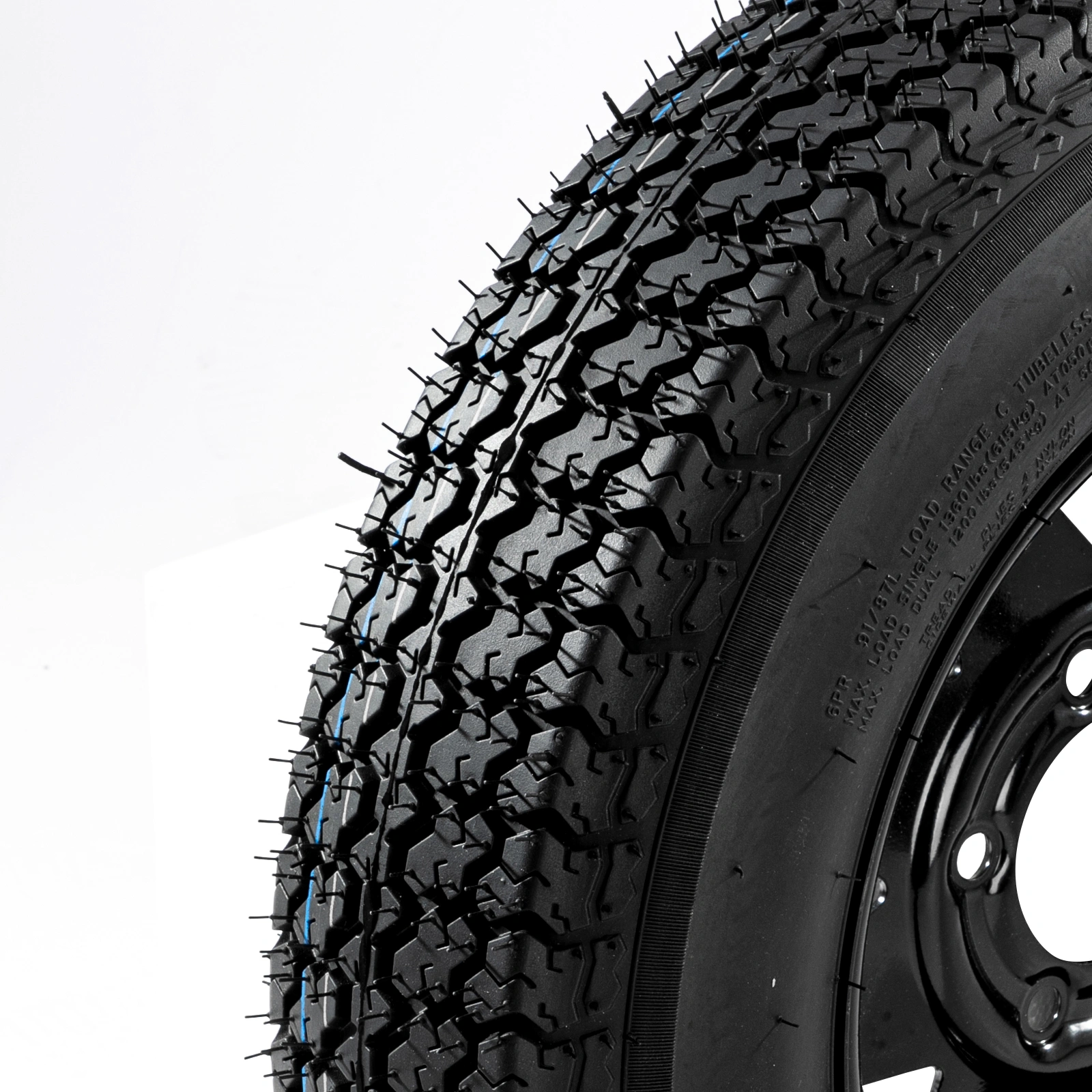 175/80D13 Trailer Tires Load Range C 6 Ply Rated Bias Trail Pattern Rubber - 2 Pcs view 28