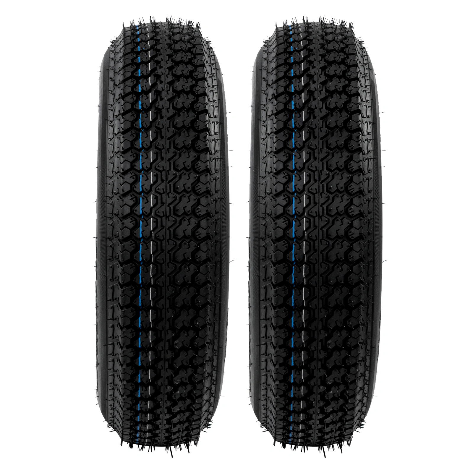 175/80D13 Trailer Tires Load Range C 6 Ply Rated Bias Trail Pattern Rubber - 2 Pcs view 30