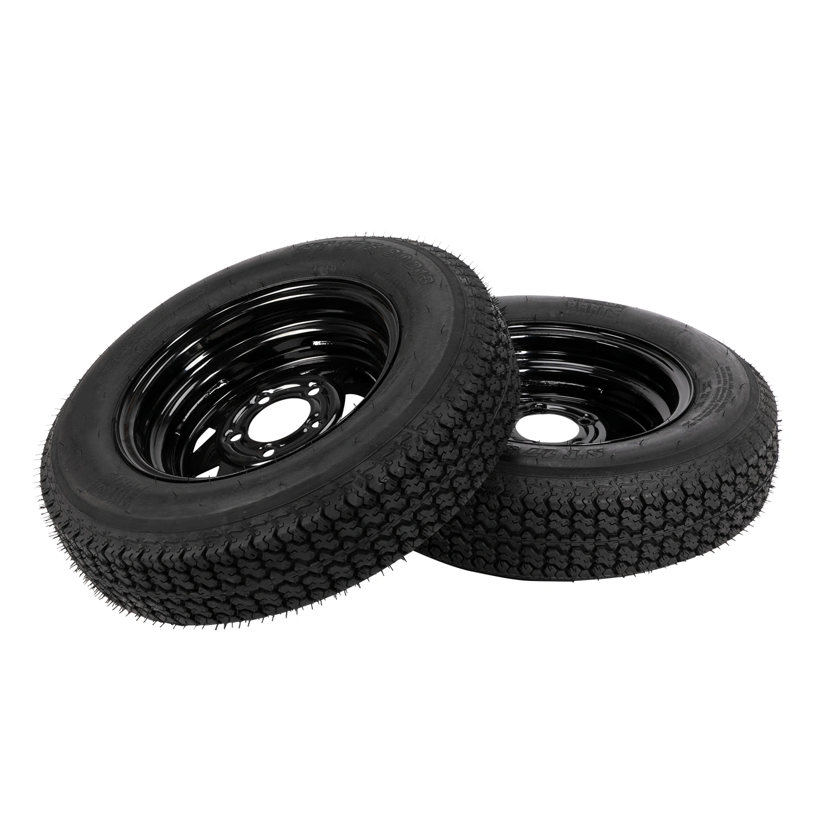 175/80D13 Trailer Tires Load Range C 6 Ply Rated Bias Trail Pattern Rubber - 2 Pcs view 8
