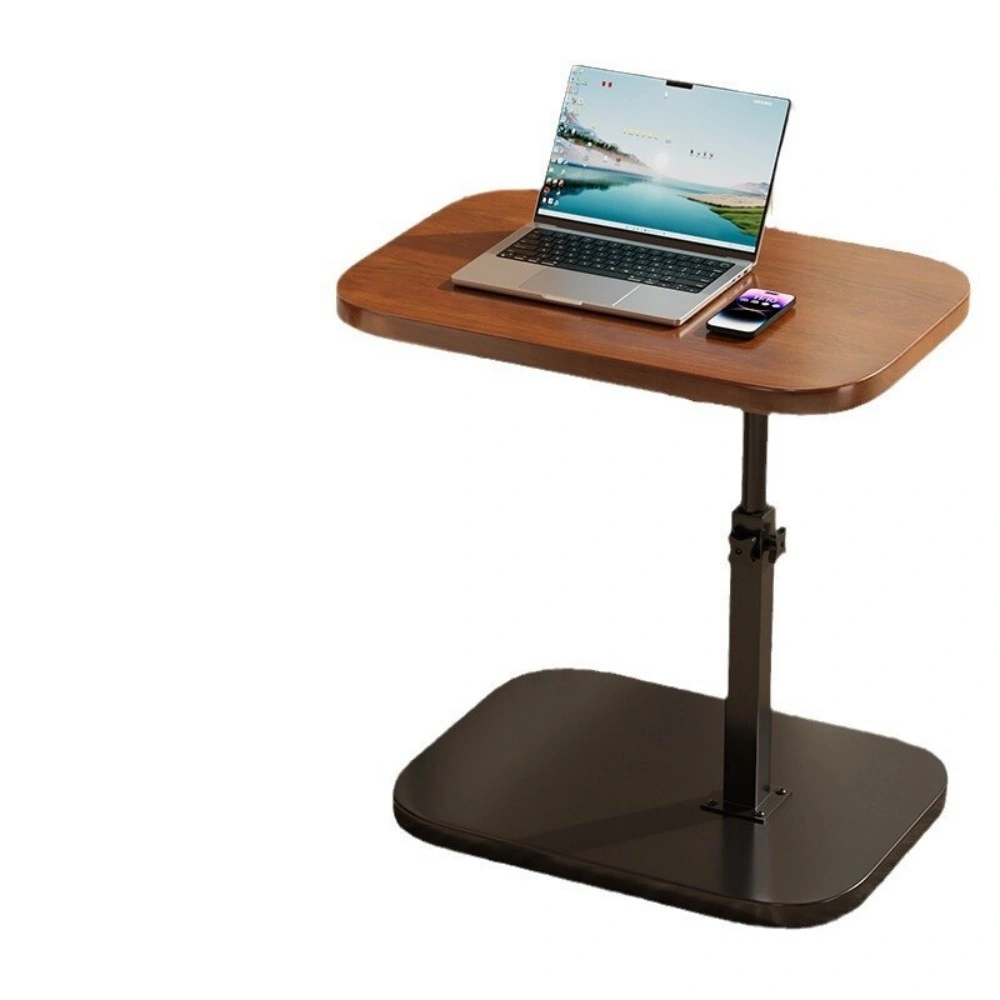 Adjustable C-Shaped Sofa Side End Table - Multi-Function Coffee Laptop Table for Living Room Bedroom, Portable & Lightweight view 4