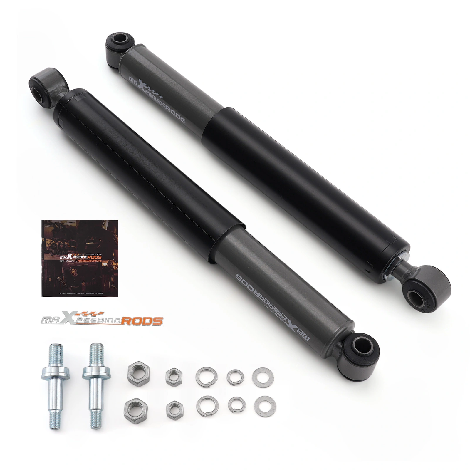 Rear Lowering Shocks 4"-7" Rear Drop fit for Chevy/GMC C10 C15 1973-1987 twin-tube