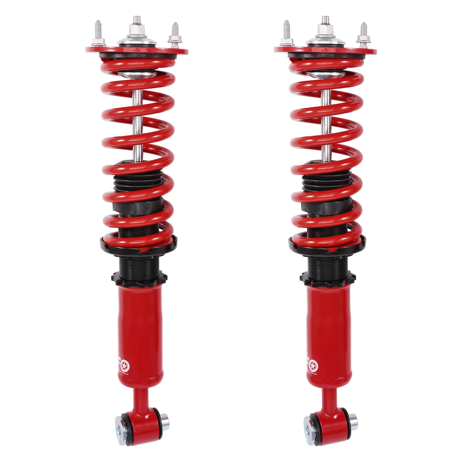 Front + Rear 4PCS Coilovers Adj. Height fit for BMW 5 Series E60 535i 2004-2010