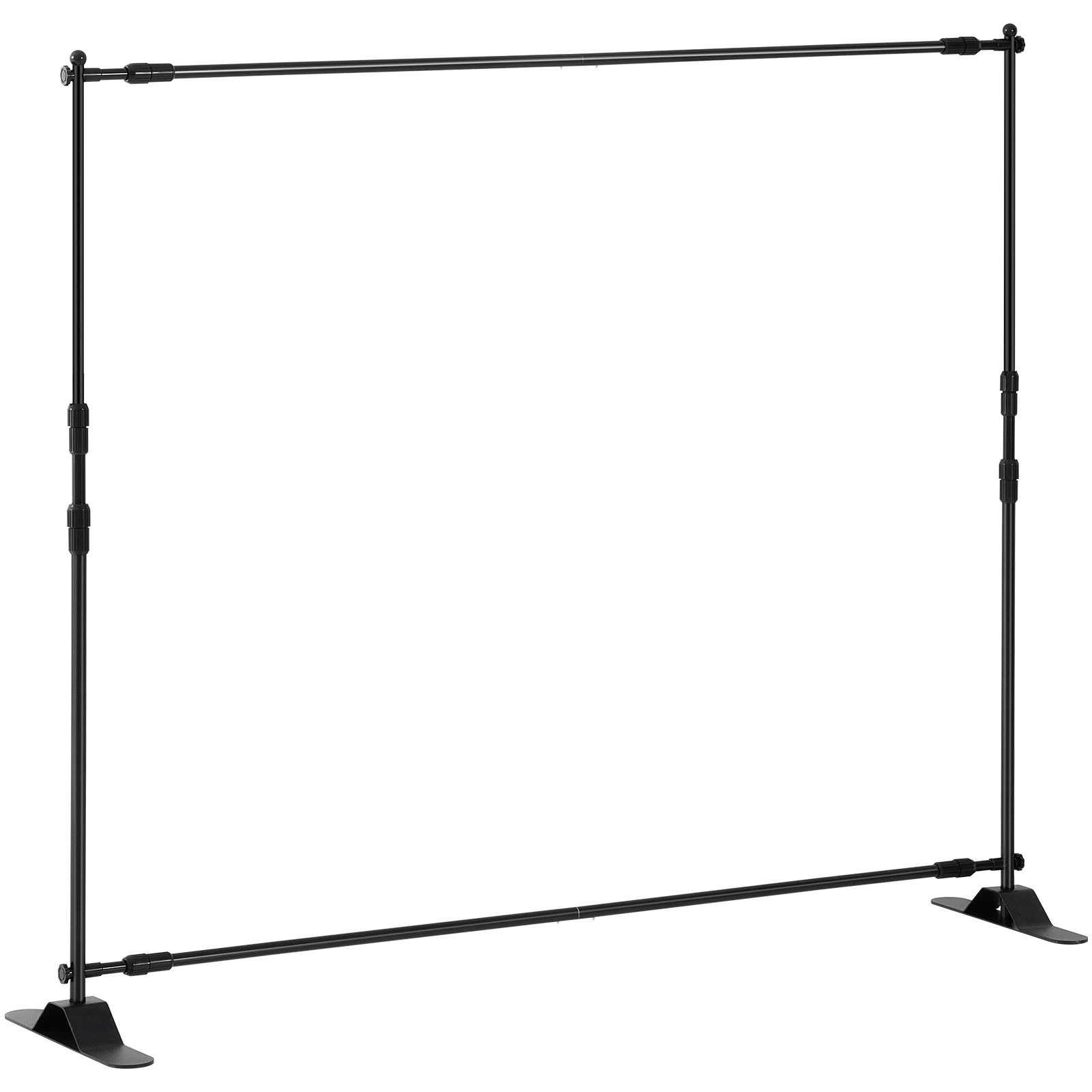 10x8 Ft Height Adjustable Backdrop Stand with Carry Bag, Photo Background Stand for Party Wedding Studio Trade Show view 5