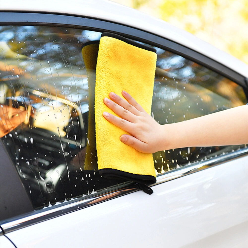 10 Pack Microfiber Polishing Cloths 1200GSM, Dry Cleaning Cloth for Car Detailing, Automotive view 2