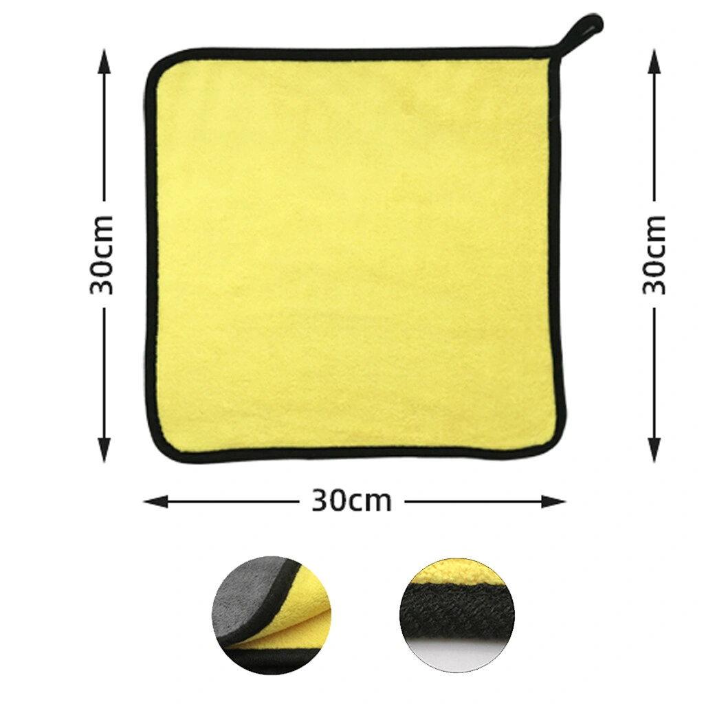 10 Pack Microfiber Polishing Cloths 1200GSM, Dry Cleaning Cloth for Car Detailing, Automotive view 3
