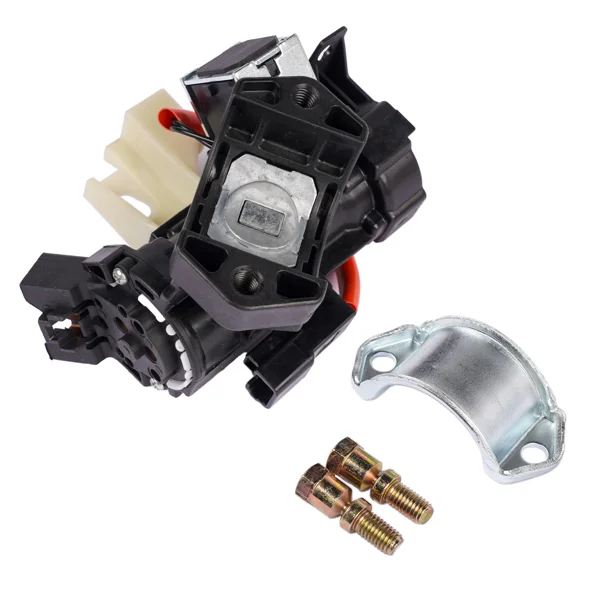 Ignition Lock Housing without Cylinder without Key Fits for Kia Forte Soul Seltos 2019-2024 Black 1Pc view 3