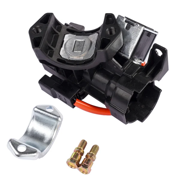 Ignition Lock Housing without Cylinder without Key Fits for Kia Forte Soul Seltos 2019-2024 Black 1Pc view 5