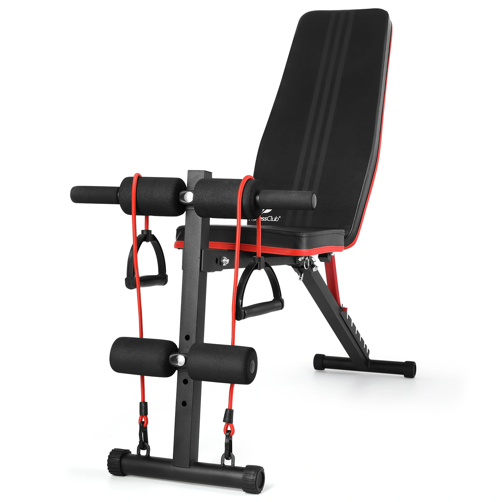 Adjustable Weight Bench Training Bench with Pull Rope