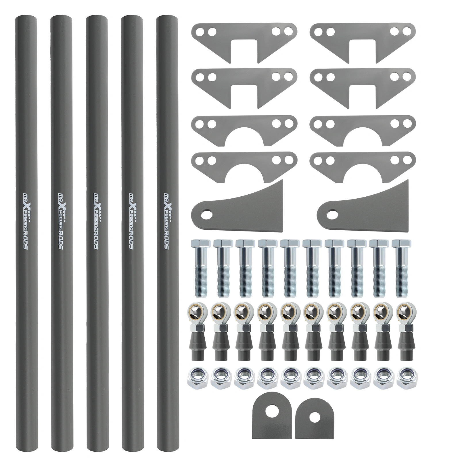 Rear Weld-On Panhard Rod Bar for Parallel 4 Link Suspension | Classic Car Adjustable Panhard Link Kit view 2
