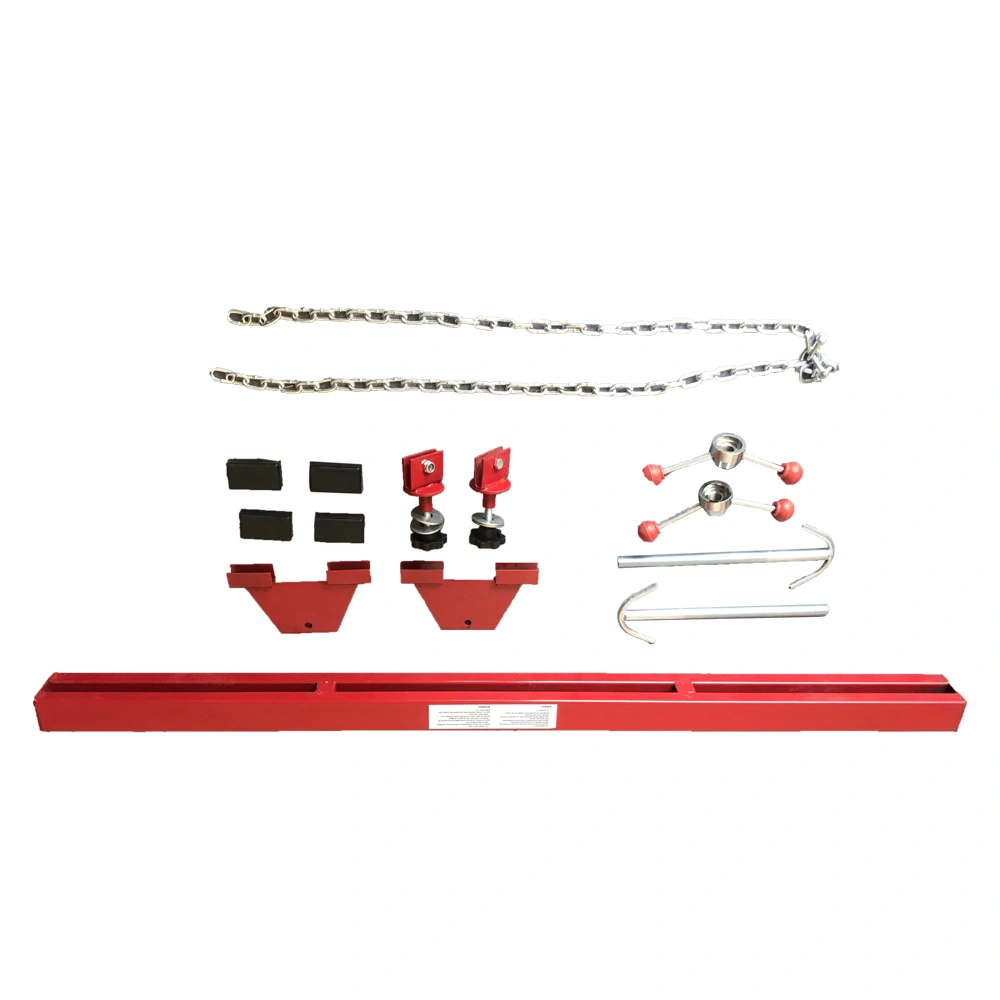 Engine Load Leveler 1100lbs Capacity Support Bar Transmission W/ Dual Hook Red view 24
