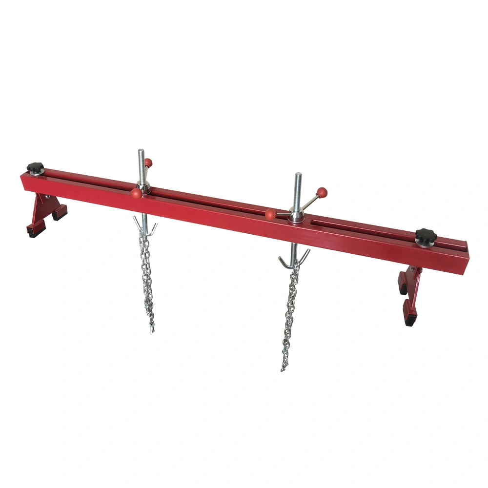 Engine Load Leveler 1100lbs Capacity Support Bar Transmission W/ Dual Hook Red view 6