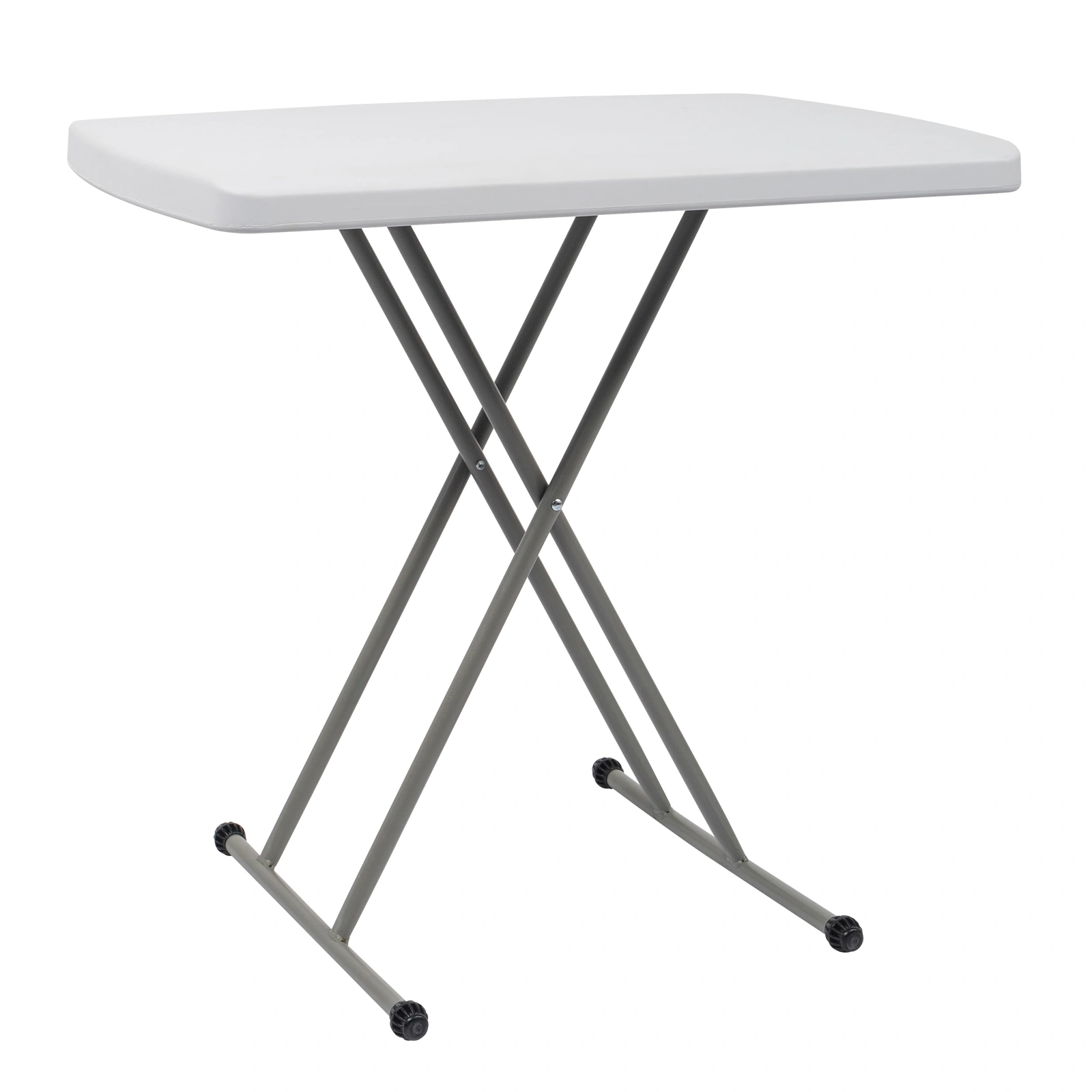 76*50*70.5cm Liftable Garden Plastic Table White view 39