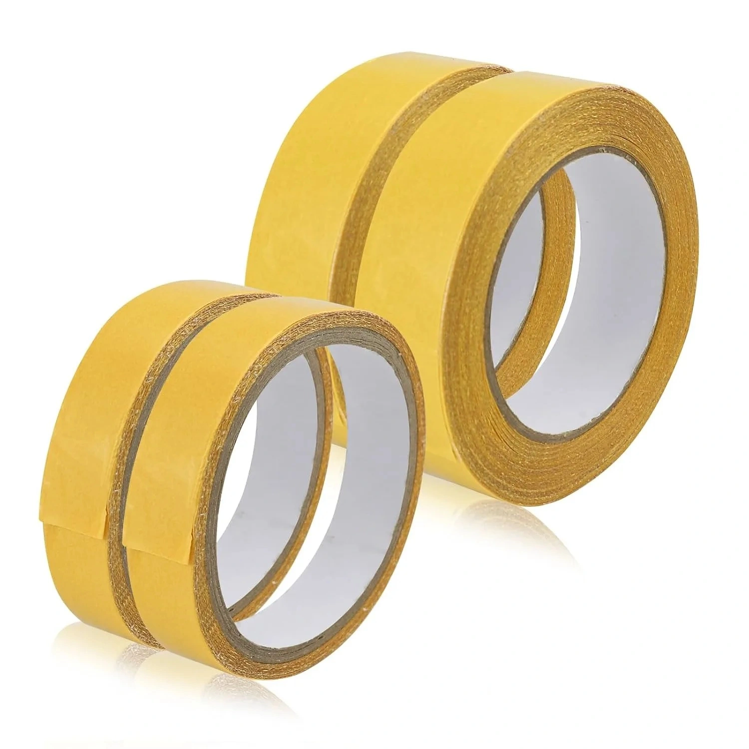 Cragmut 4 Rolls Double Sided Tape, Waterproof Transparent Glass Fiber Mesh Tape 20mm x 10m & 30mm x 20m view 3