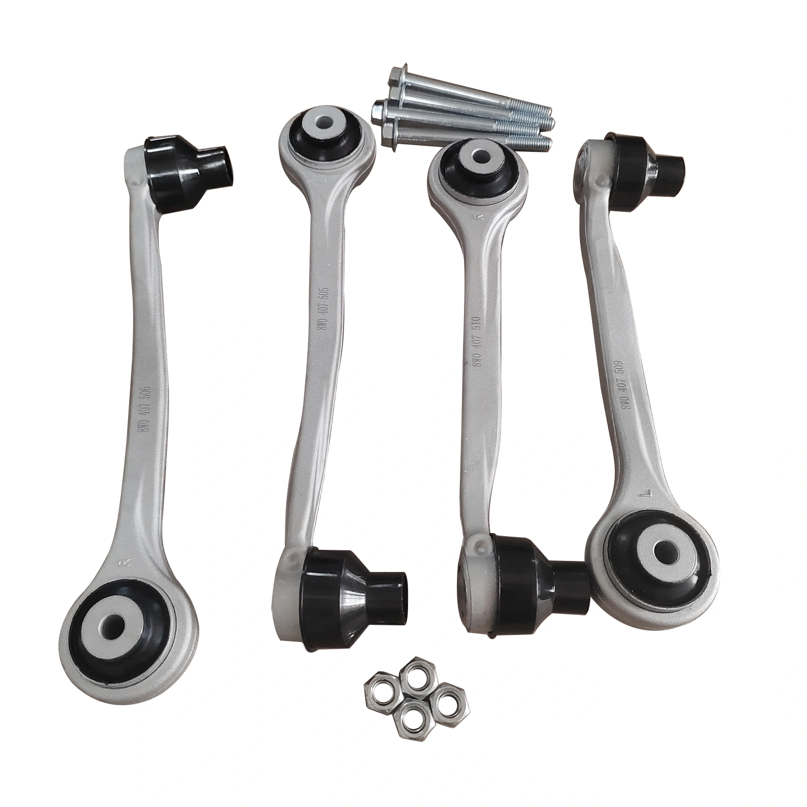 4x Front Upper Control Arm w/ Ball Joint Replacement for Audi A4 A5 S4 S5 RS4 RS5 8W0407509E