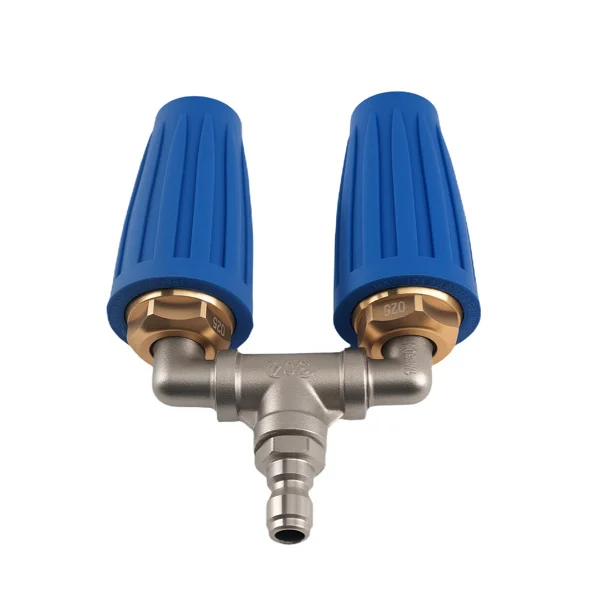 Dual Turbo Nozzle Pressure Washer 4000PSI Pressure Washer 304SS Twin Head Design view 6
