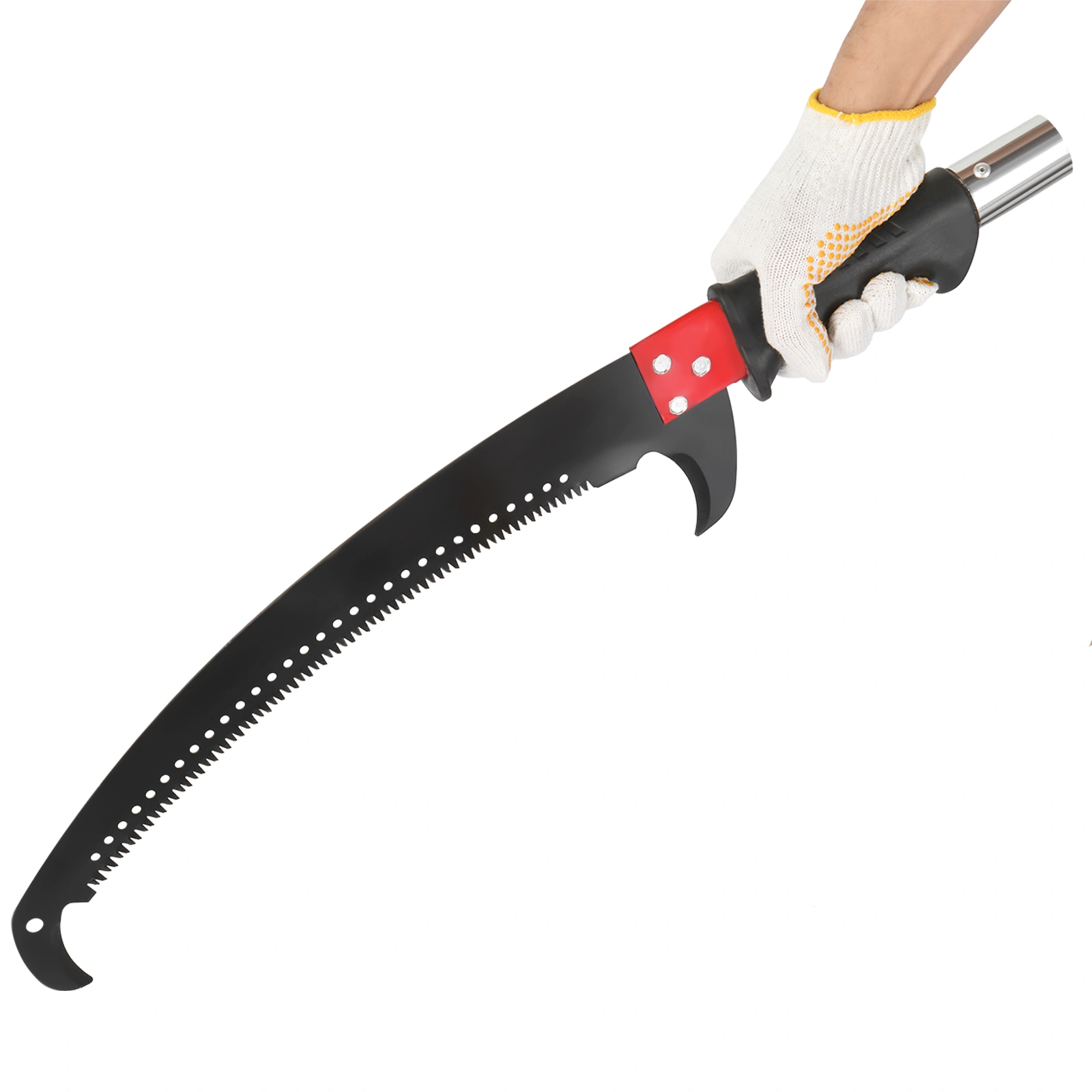 26ft Manual Pole Saw, Lightweight Tree Trimmers Long Handle Pruner Set, Sharp Steel Blade and Scissors Pole Saw for Trimming Palm, Pear Tree, Fir Tree, Other High Trees and Shrubs view 19