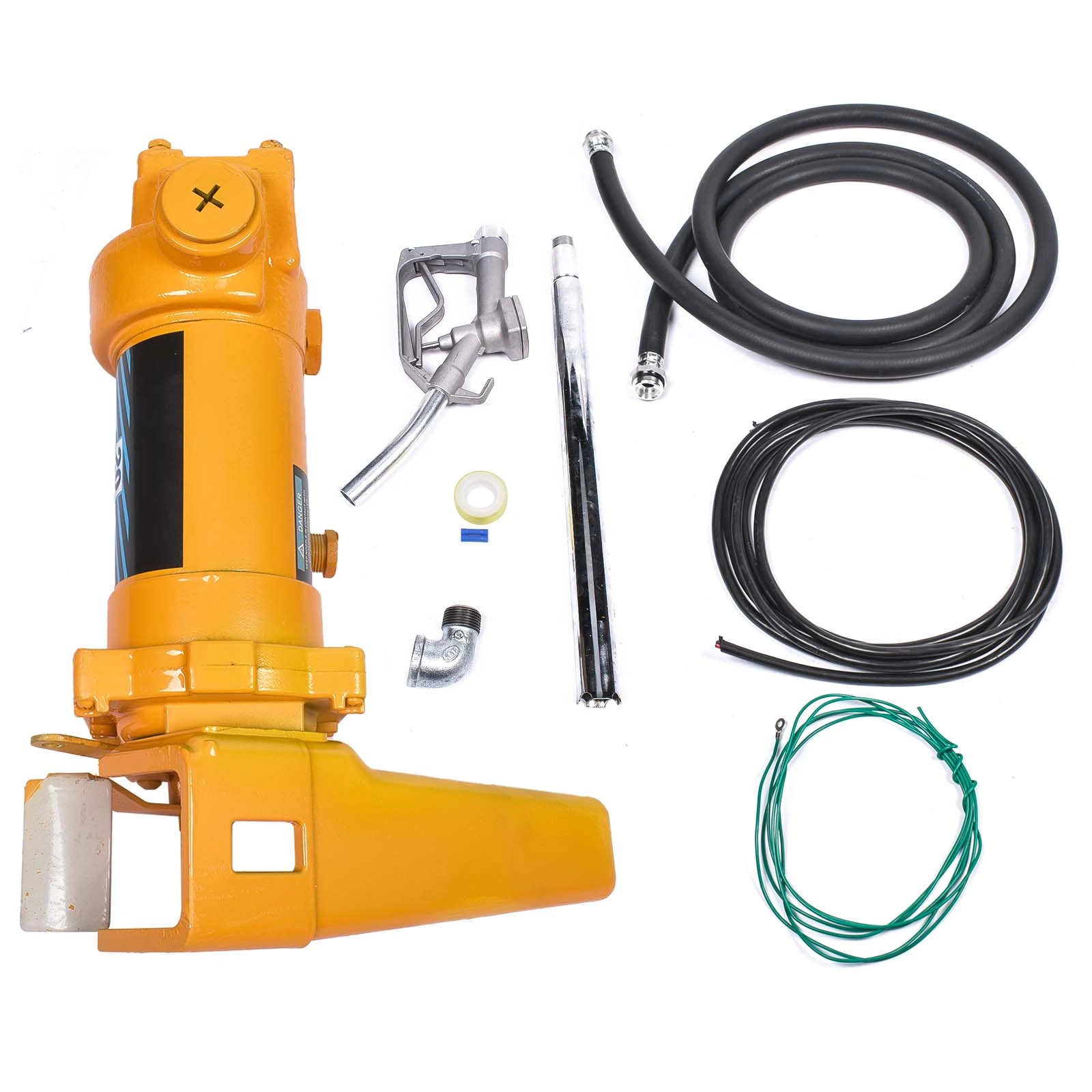 20 GPM 12V Electric Fuel Transfer Pump with Nozzle Kit for Gasoline & Diesel - Portable Fuel Transfer Pump view 5