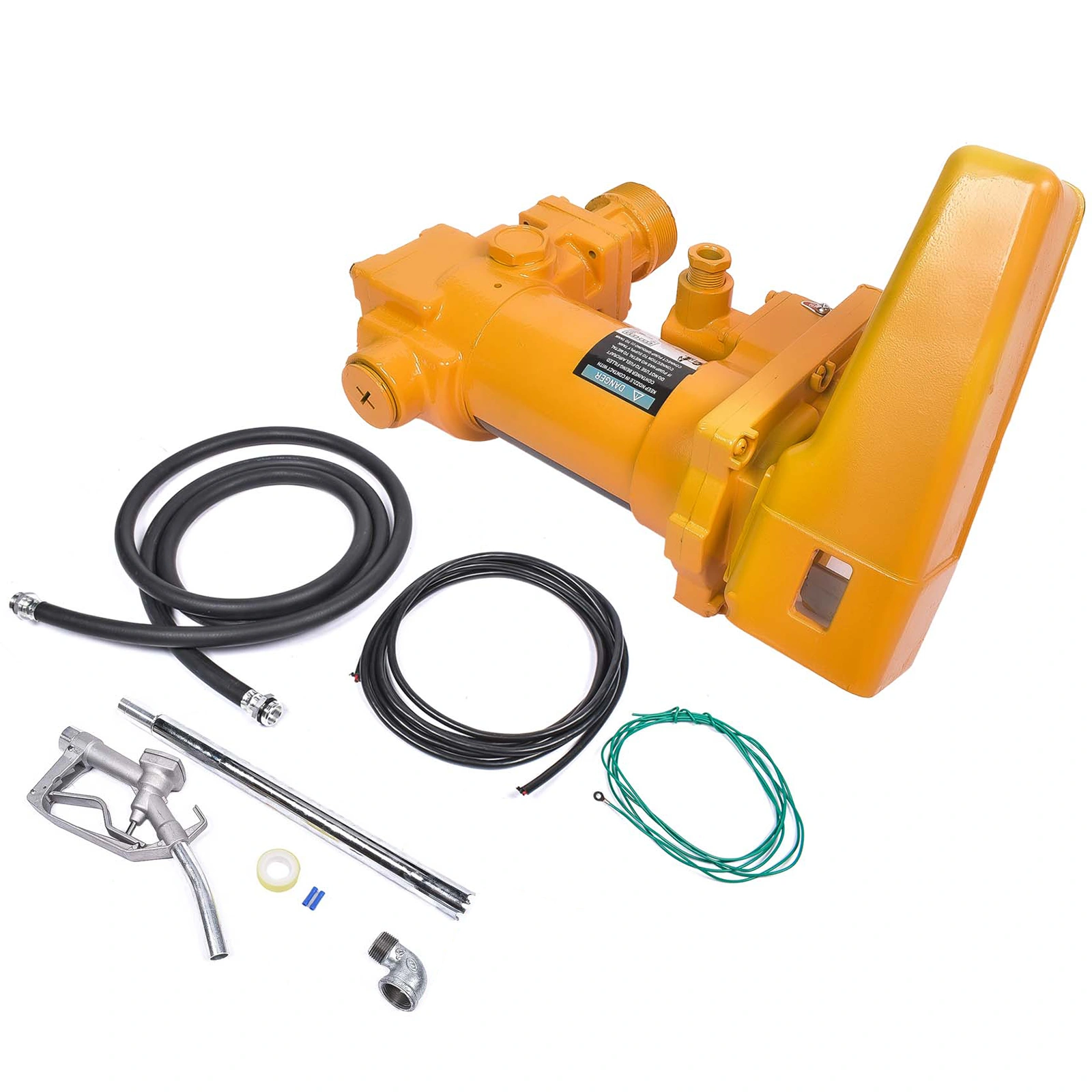 20 GPM 12V Electric Fuel Transfer Pump with Nozzle Kit for Gasoline & Diesel - Portable Fuel Transfer Pump view 7