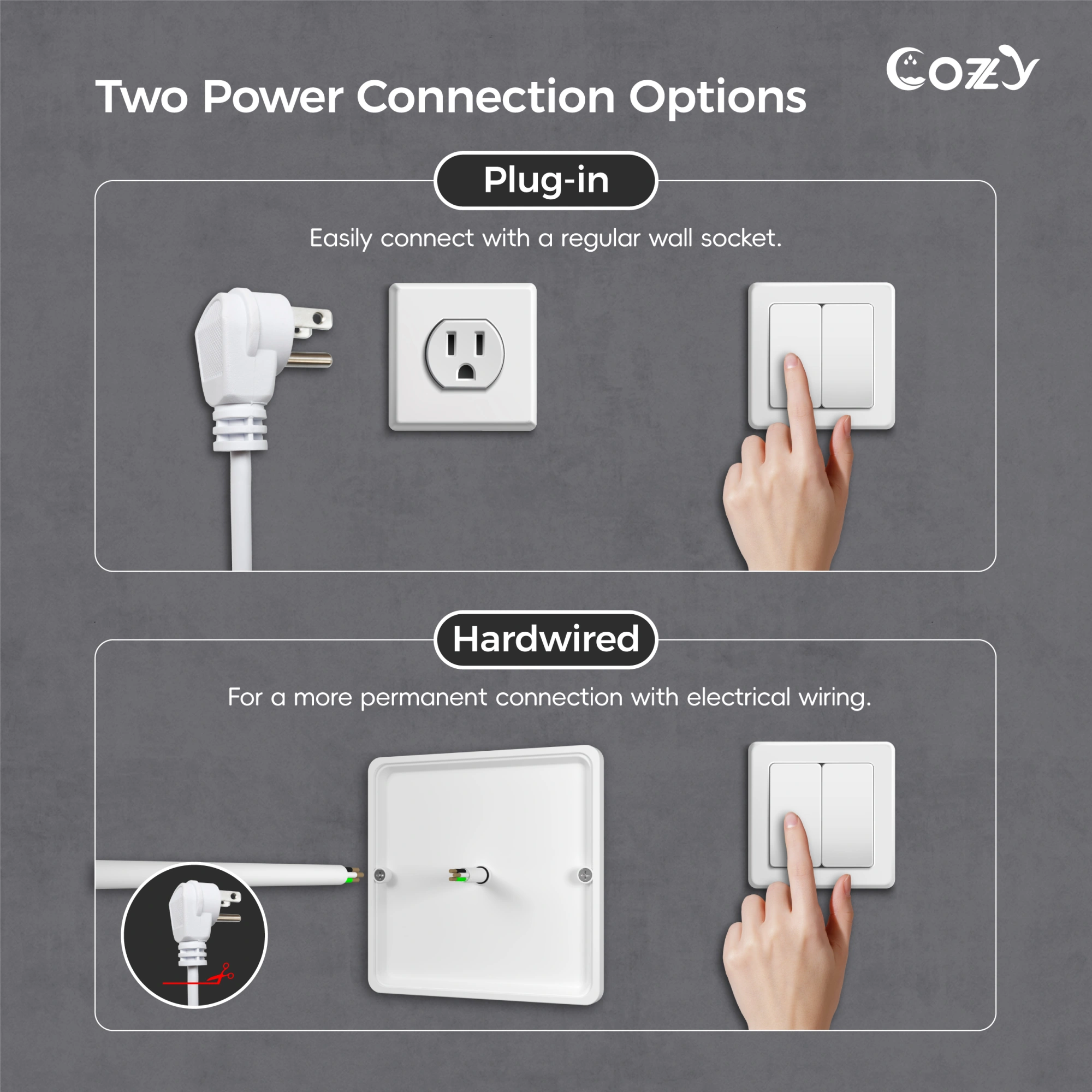 24"x32" LED Bathroom Mirror, Front-Lit and Back-Lit, 3 Color Tem Adjustable, Brightness Memory, Anti-fog LED Vanity Mirror[Unable ship on weekends, TK/TEMU only for pickup, only TX10643 warehouse supports GOFO] view 5