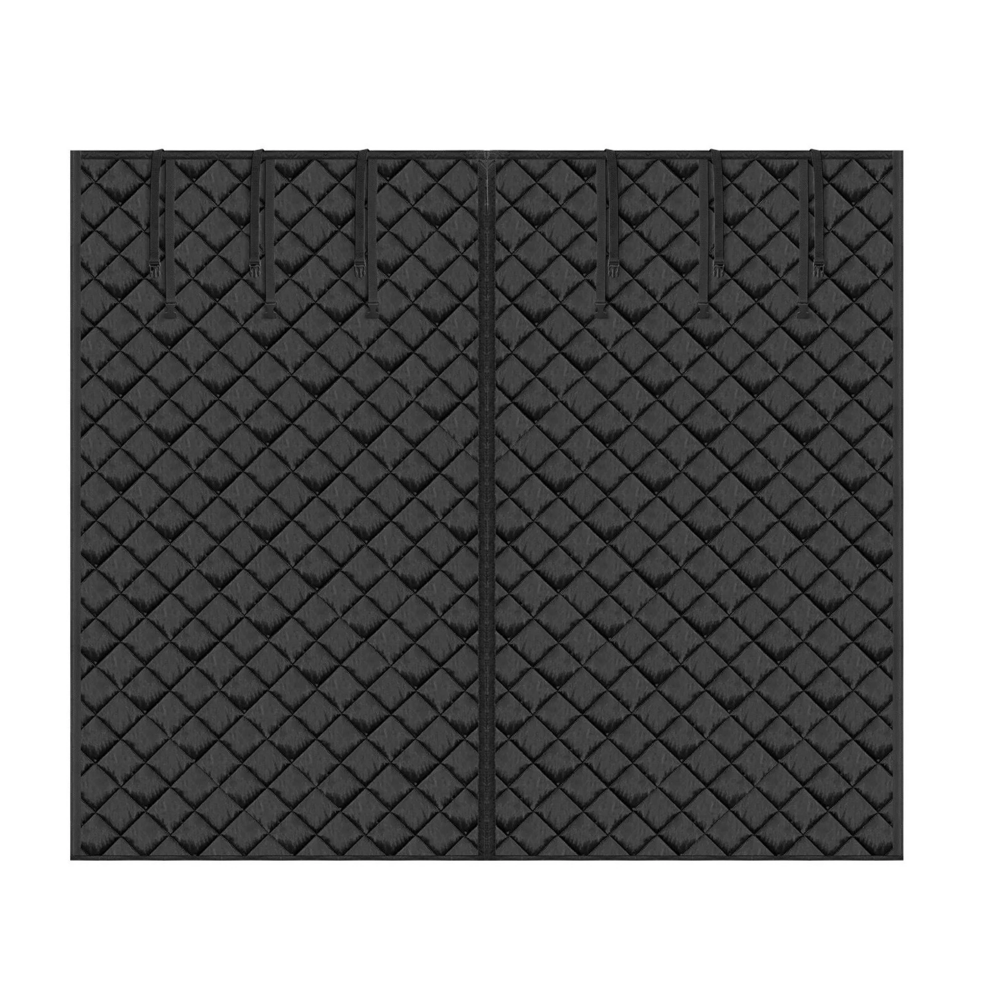 Garage Door Insulation Kit 8x7 FT, Magnetic Thermal Door Curtain, 300D Oxford Fabric, Heavy Duty Weighted Bottom for Cold Weather Energy Saving view 2