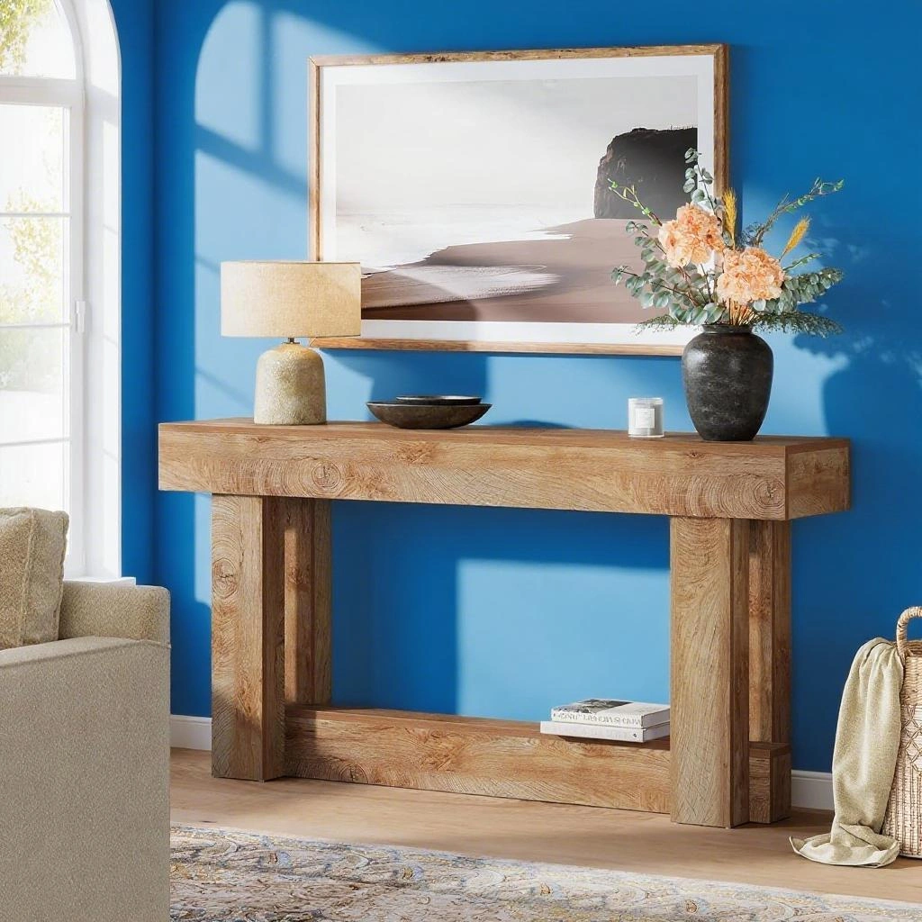 Long Console Table/Living room table view 4