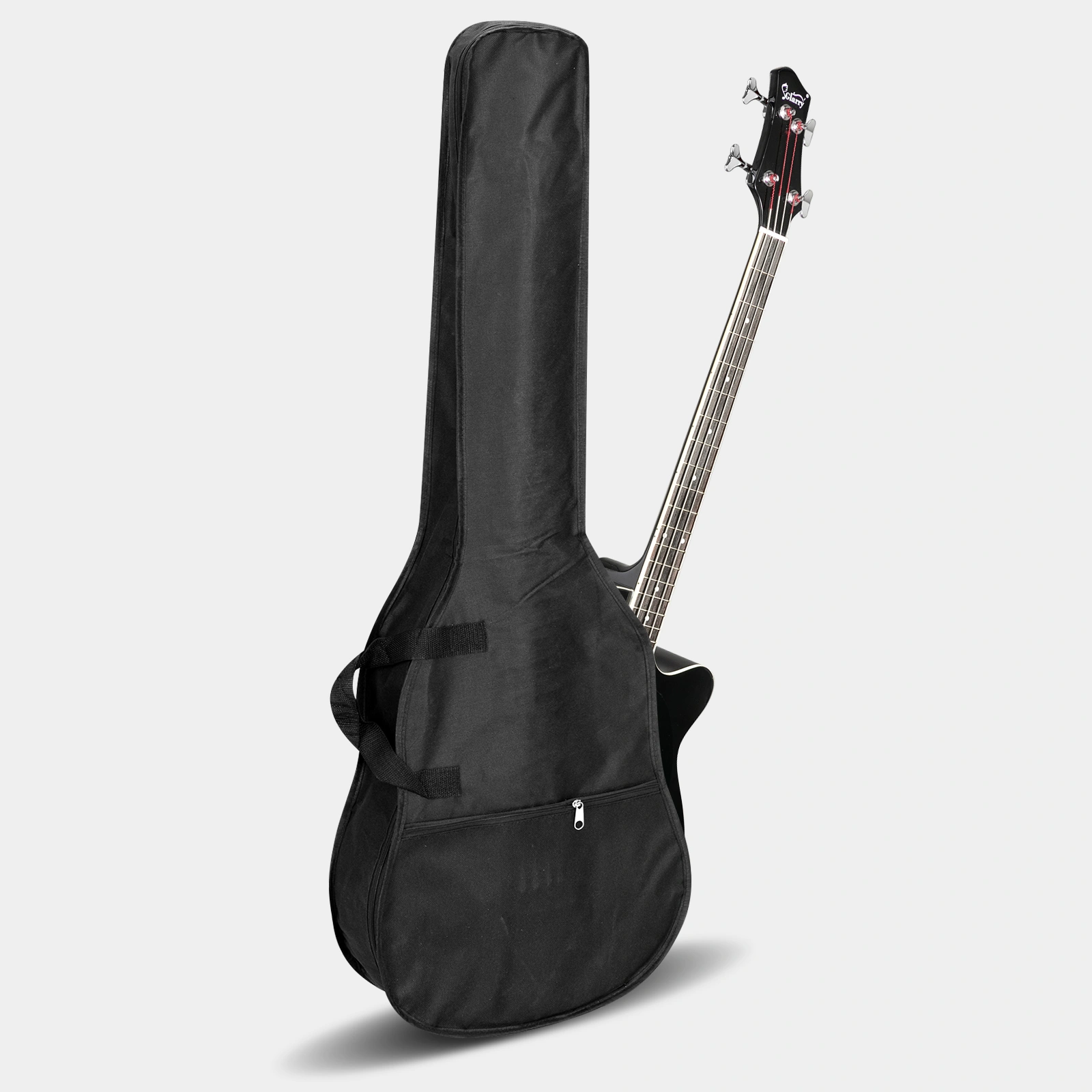 GMB101 4 string Electric Acoustic Bass Guitar w/ 4-Band Equalizer EQ-7545R Black view 14