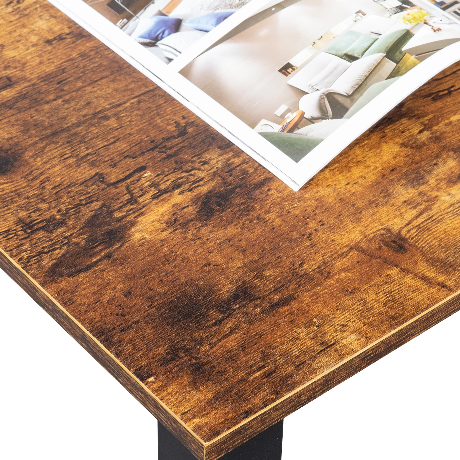 110cm Decent High Strength Wooden Computer Desk Oak view 18