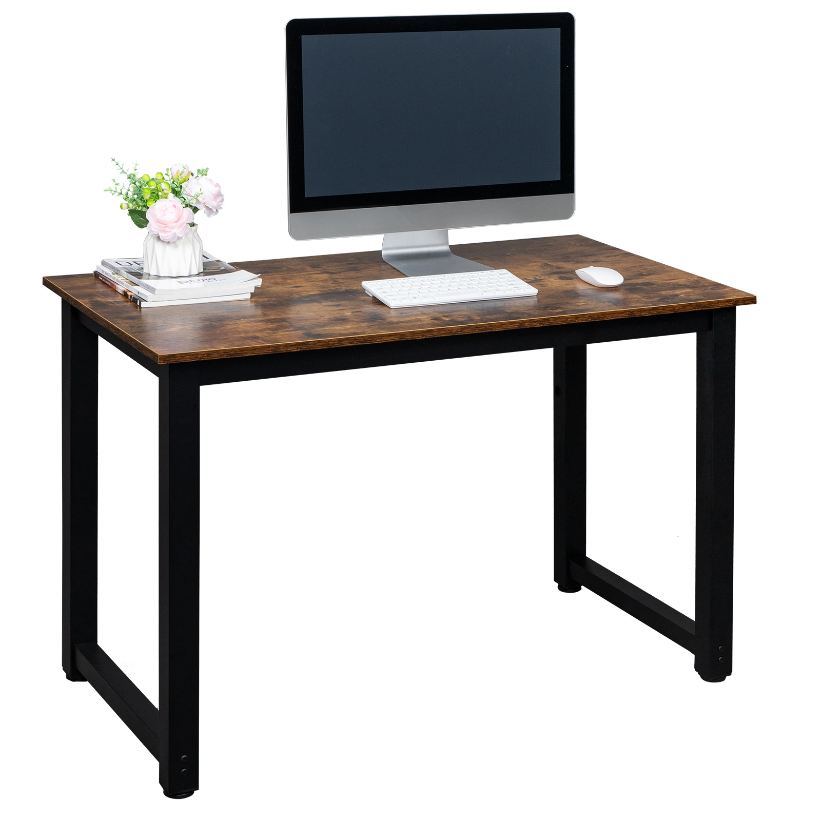 110cm Decent High Strength Wooden Computer Desk Oak view 9