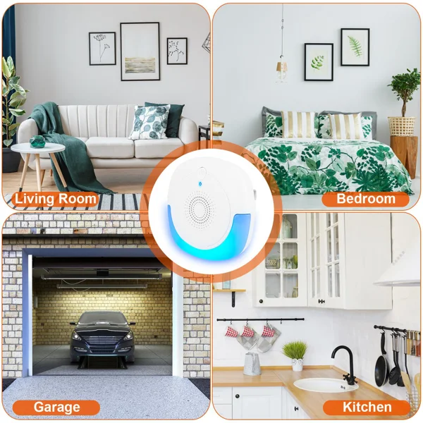 2026 Upgraded Ultrasonic Pest Repeller, Plug-in Insect Rodent Repellent with Dual Working Modes, 800-1200 Sq.ft Coverage, Safe for Human & Pets, for Mouse Roach Spider Mosquito Ant view 6