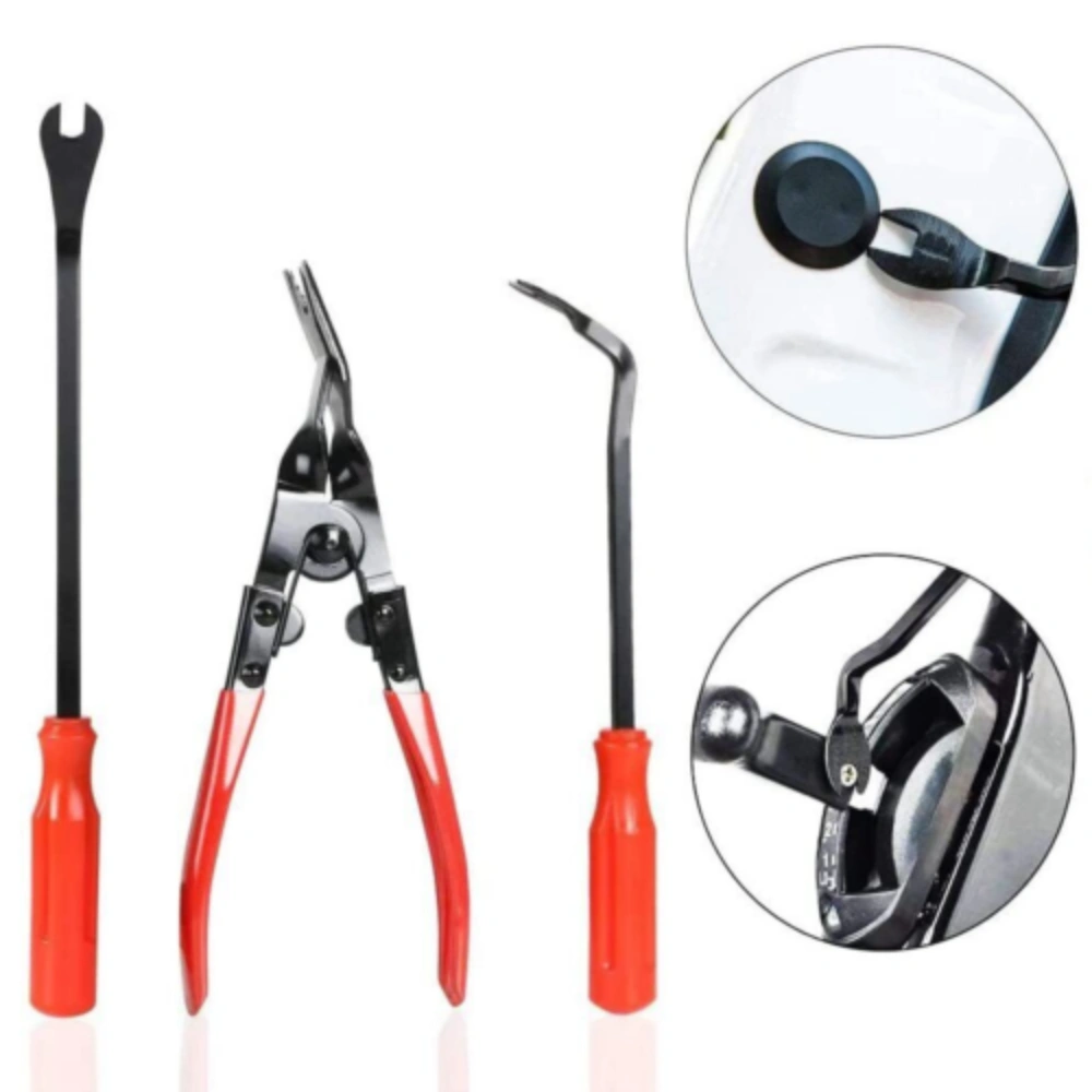 238 Pcs Auto Trim Removal Tool Set, Interior Panel Dashboard Clip Pliers view 4