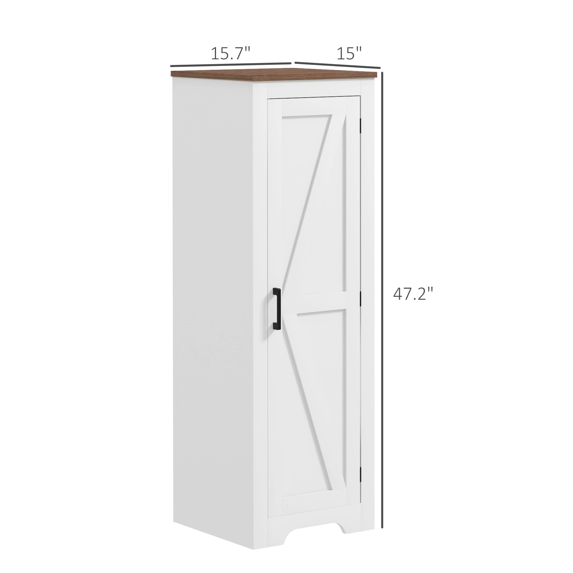 Multi-Tier Kitchen Storage Cabinet with Doors and Drawers - Countertop Organizer for Cooking Supplies view 2