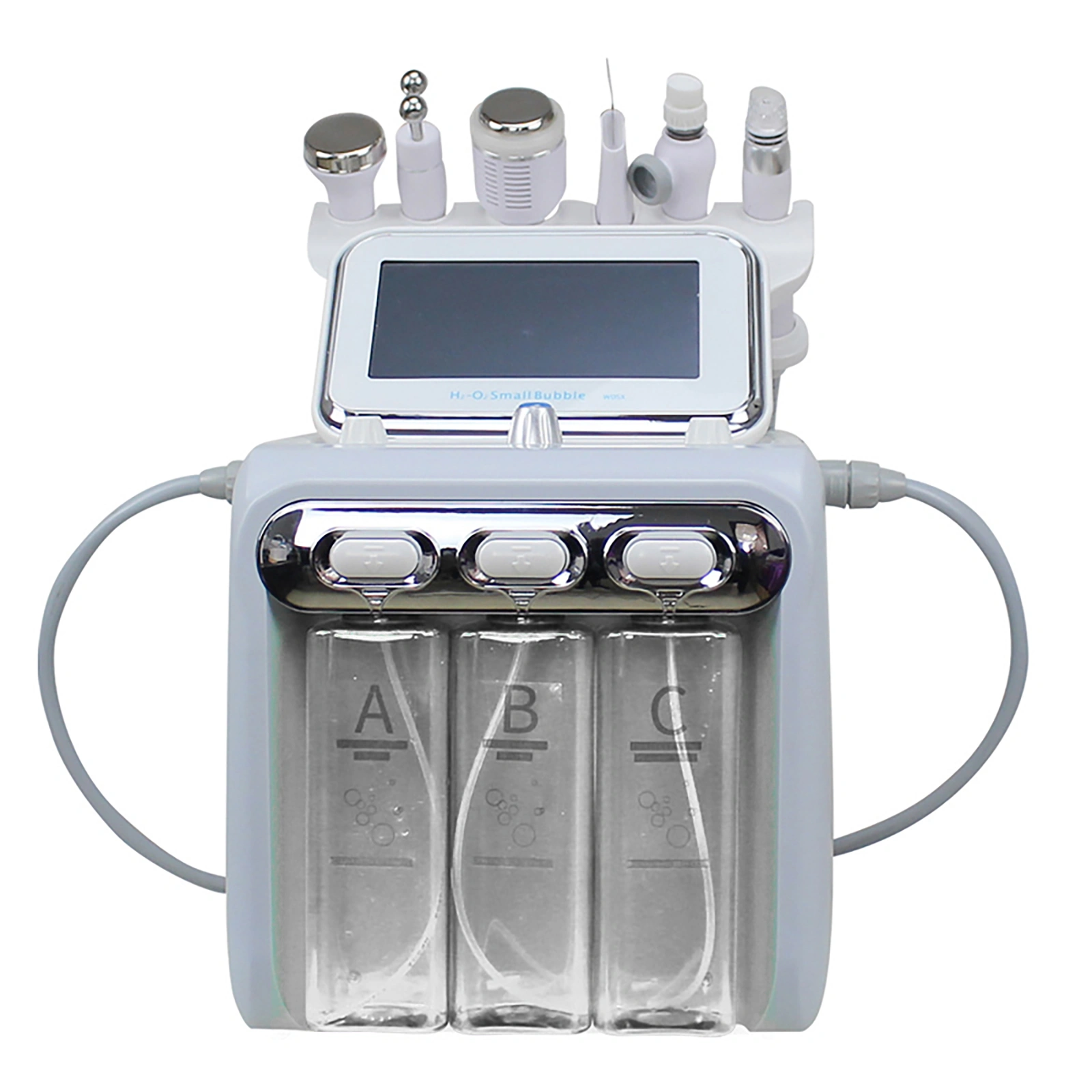 6-in-1 Hydra Dermabrasion Facial Machine, Water Skin Cleanser & Deep Pore Exfoliation Hydro Peel Device view 3