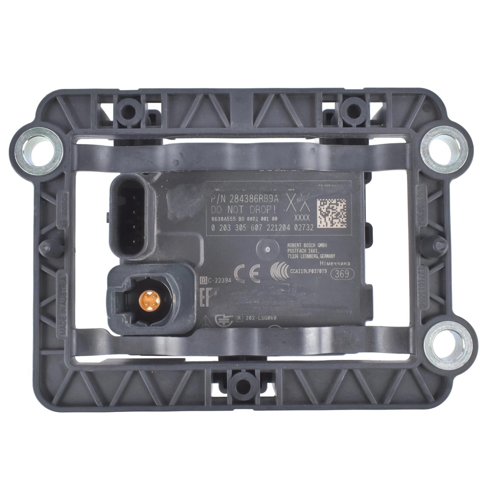 Adaptive Cruise Distance Sensor Fit For Nissan Pathfinder 2022-2025 Rogue 2021-2025 Infiniti QX60 2021-2025 ABS Plastic 4 Pins Black 98890-6RJ0A 28437-6RJ0A