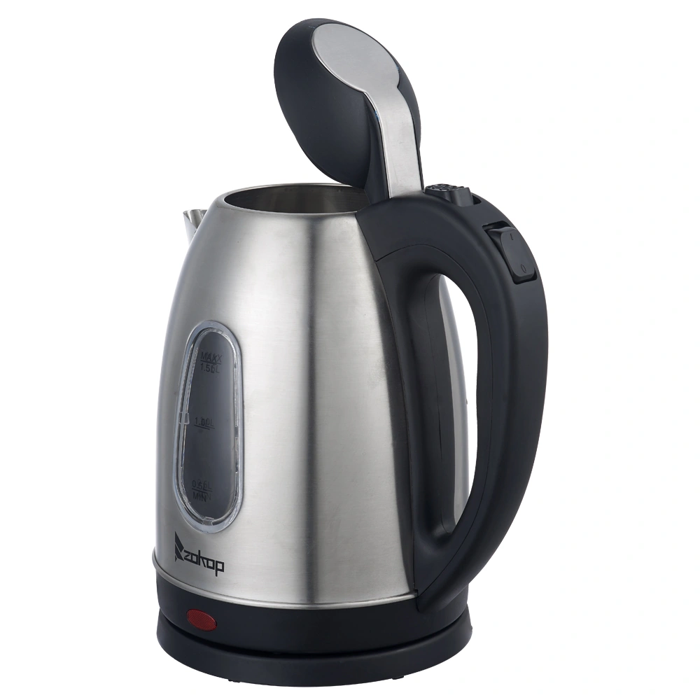 HD-1802S 220V 2000W Electric Kettle, 1.5L Stainless Steel Water Boiler with Visible Water Window, Fast Boiling view 5