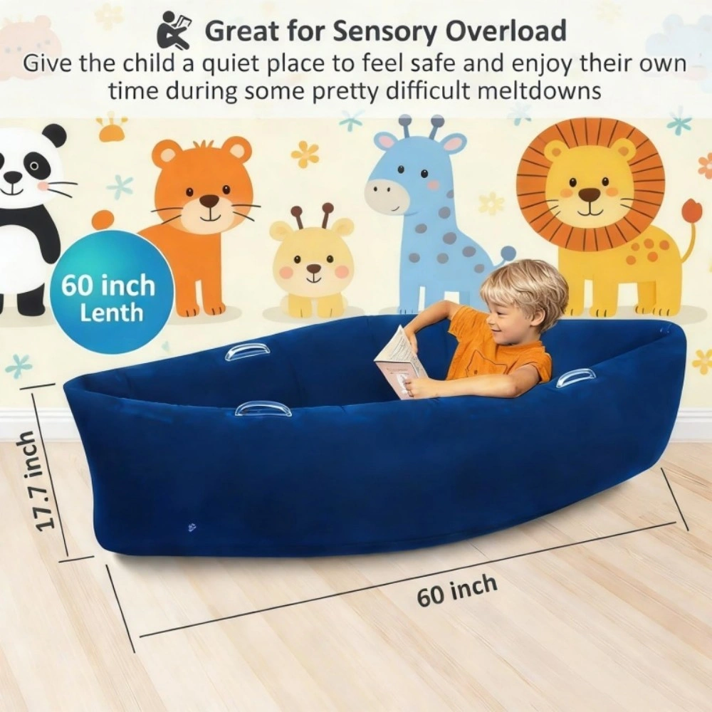 Inflatable Sensory Chair for Kids Autism Therapy Textured Seat 1.2mm Heavy Duty view 4