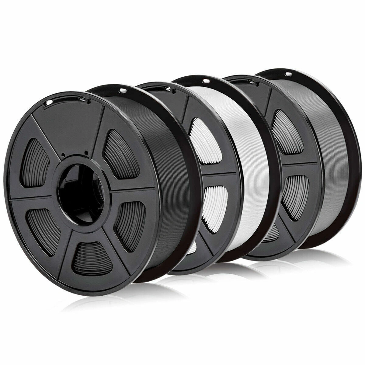 PLA+ 3D Printer Filament 1.75mm 1KG Roll, High Temperature Resistant Spool, Multiple Colors Available view 2