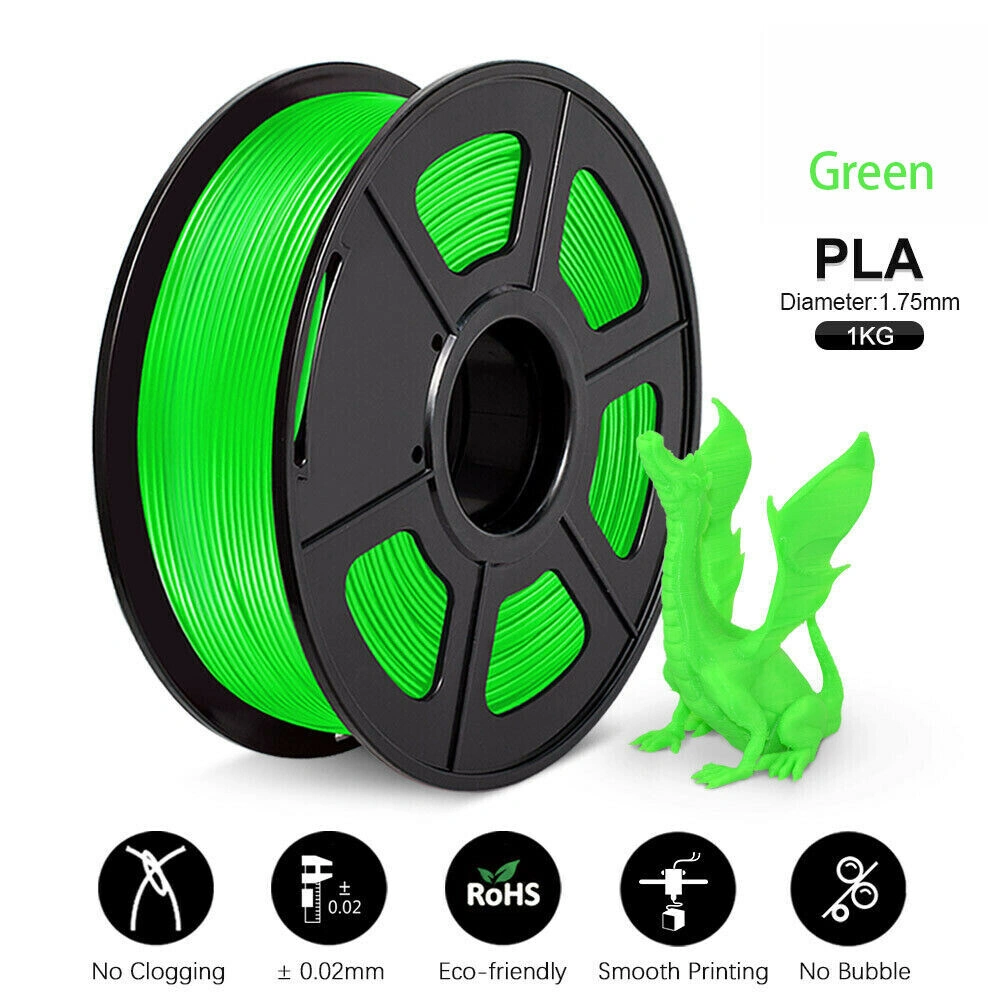 PLA+ 3D Printer Filament 1.75mm 1KG Roll, High Temperature Resistant Spool, Multiple Colors Available view 3