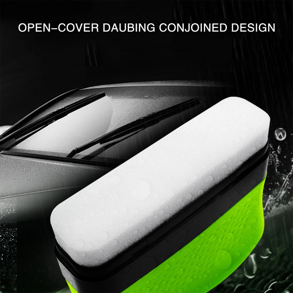 3Pcs Car Windshield Glass Cleaning Brush Set, Oil Film Remover Wipe Scrub Tool for Auto Window Mirror Care view 4
