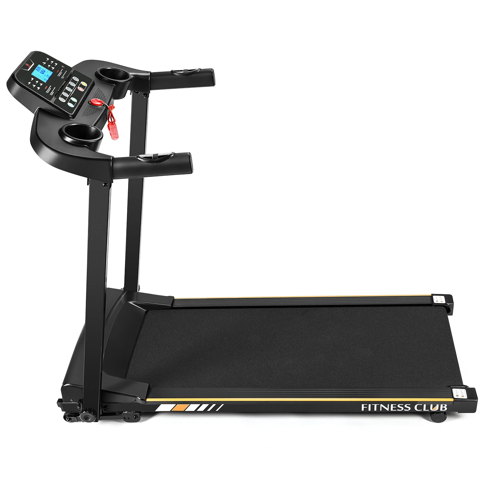 1500W Electric Folding Treadmill - Motorized Running Machine for Home Gym Exercise