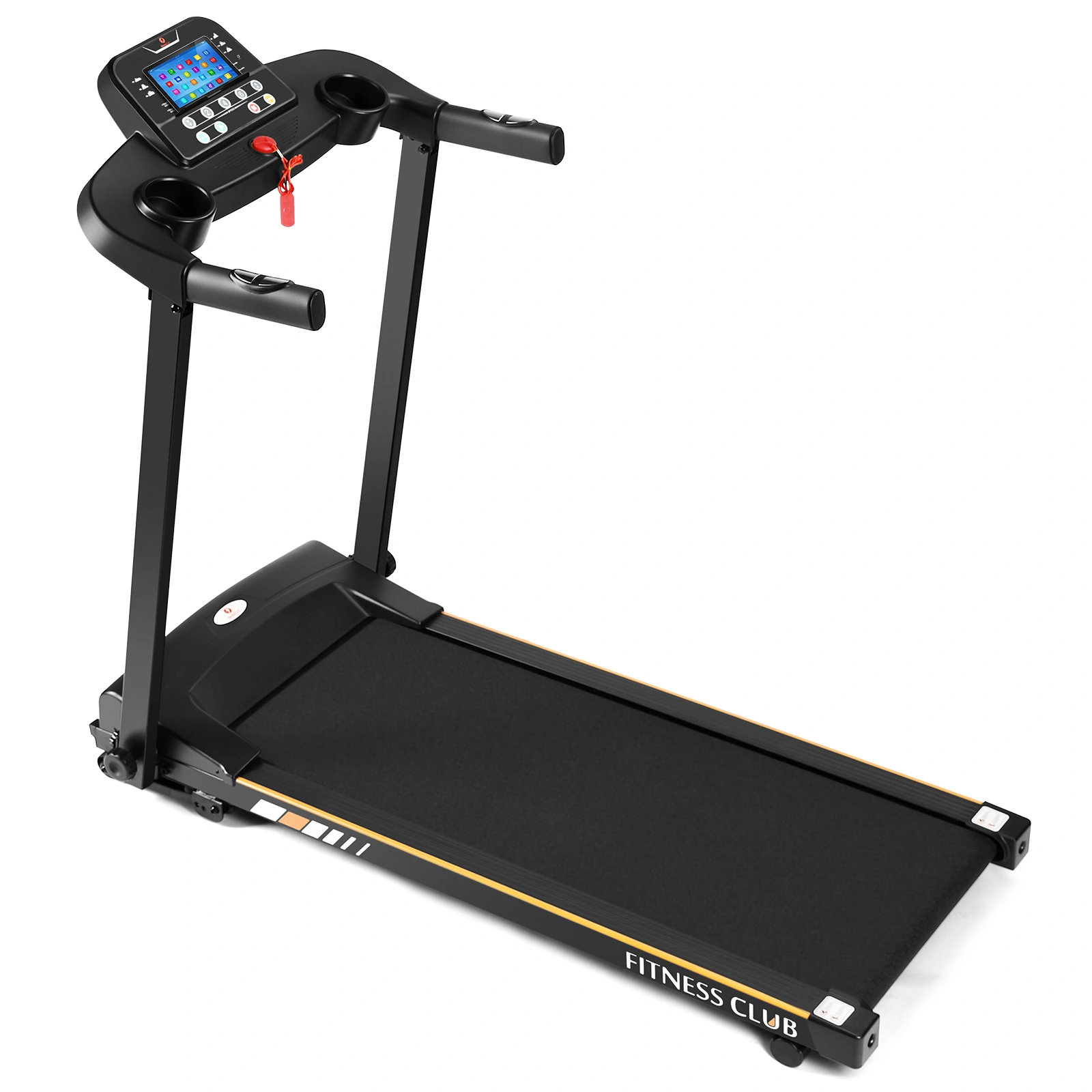 1500W Electric Folding Treadmill - Motorized Running Machine for Home Gym Exercise view 2