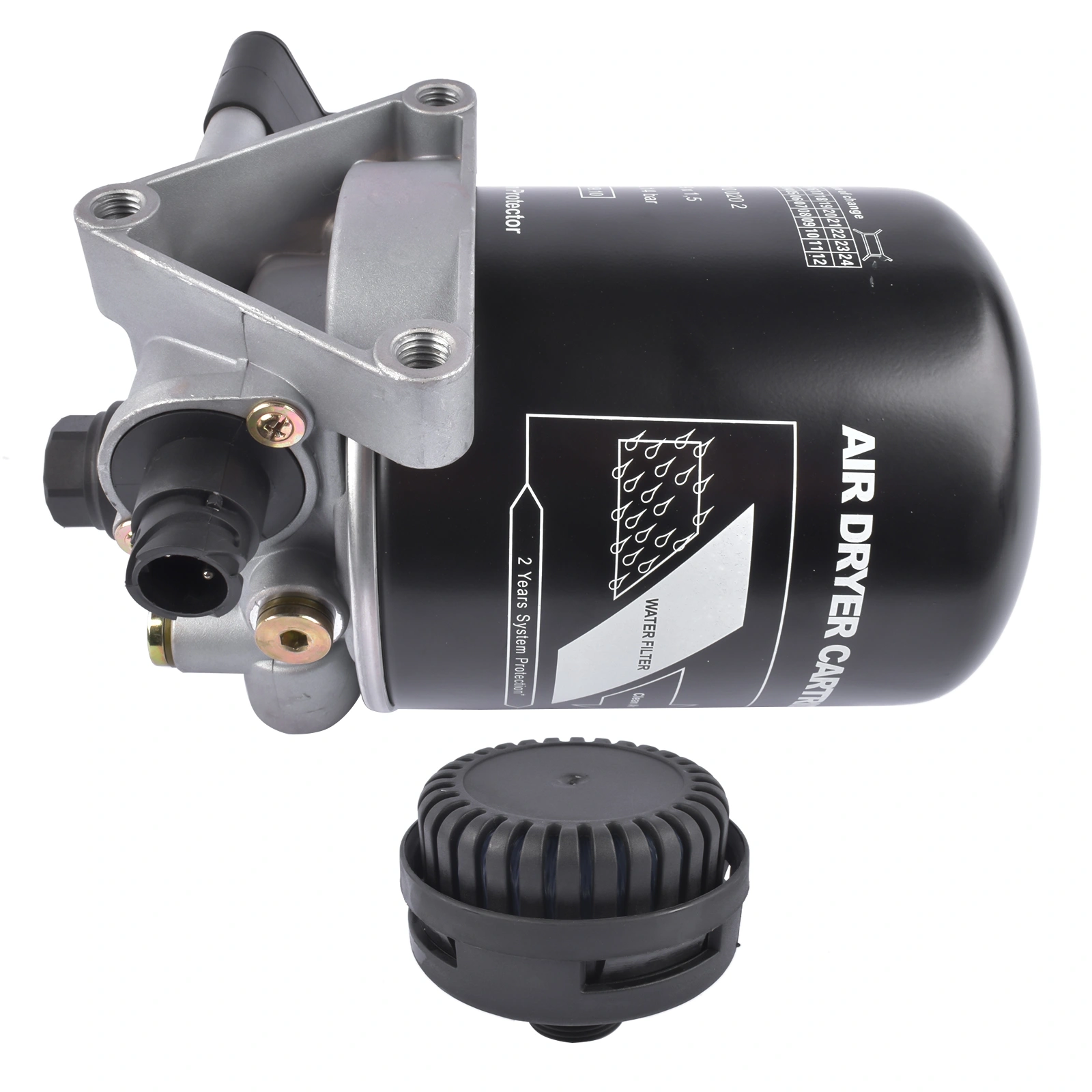 Air Dryer with Coalescing Cartridge 12V 100W for Volvo #21440978 4324252000 S4324252000 view 9