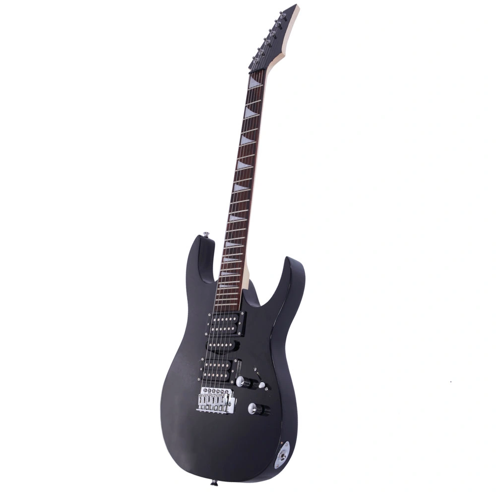 Novice Entry Level 170 Electric Guitar HSH Pickup Bag Strap Paddle Rocker Cable Wrench Tool Black view 5