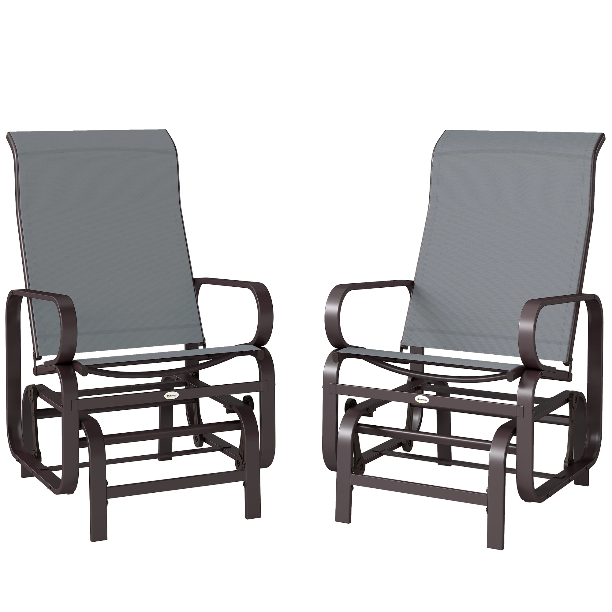 Gliding Lounger Chair Set of 2