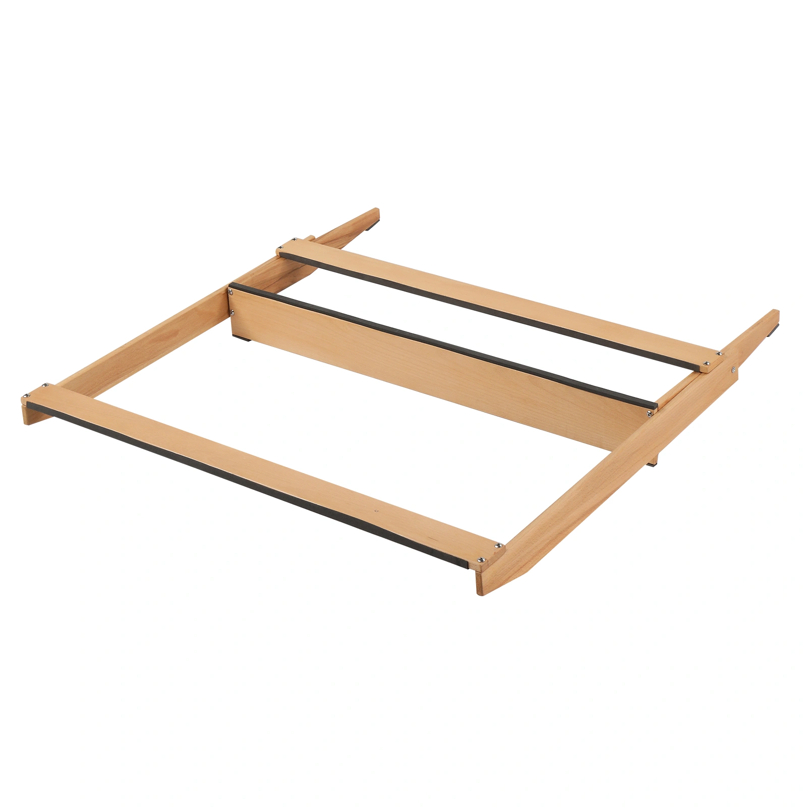 Folding Hardwood Guitar Stand, Compact Case Holder for Electric Guitar, Bass & Acoustic, Space-Saving for Home Studio view 2