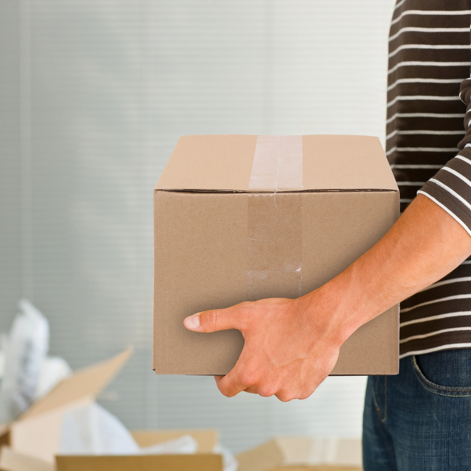 50pcs Corrugated Cardboard Boxes 10x8x6 Inch Kraft Color 3mm Thick Shipping Mailer Boxes 25.4x20.3x15.2cm view 27